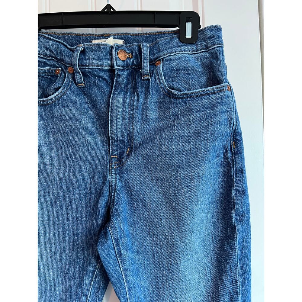 Madewell Jeans - The Highrise Slim Boyjean - Women's Size 27P - Picture 4 of 6